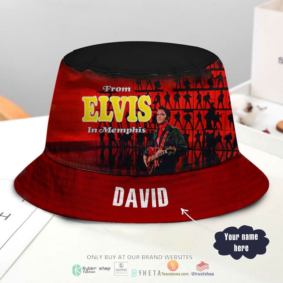 personalized elvis presley from elvis in memphis bucket hat 1 64816