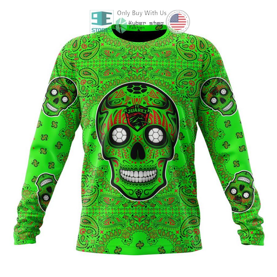 NEW Personalized Fc Juarez Sugar Skull Dia De Muertos 3D Hoodie, Shirt 6 personalized fc juarez sugar skull dia de muertos 3d shirt hoodie 6 19579