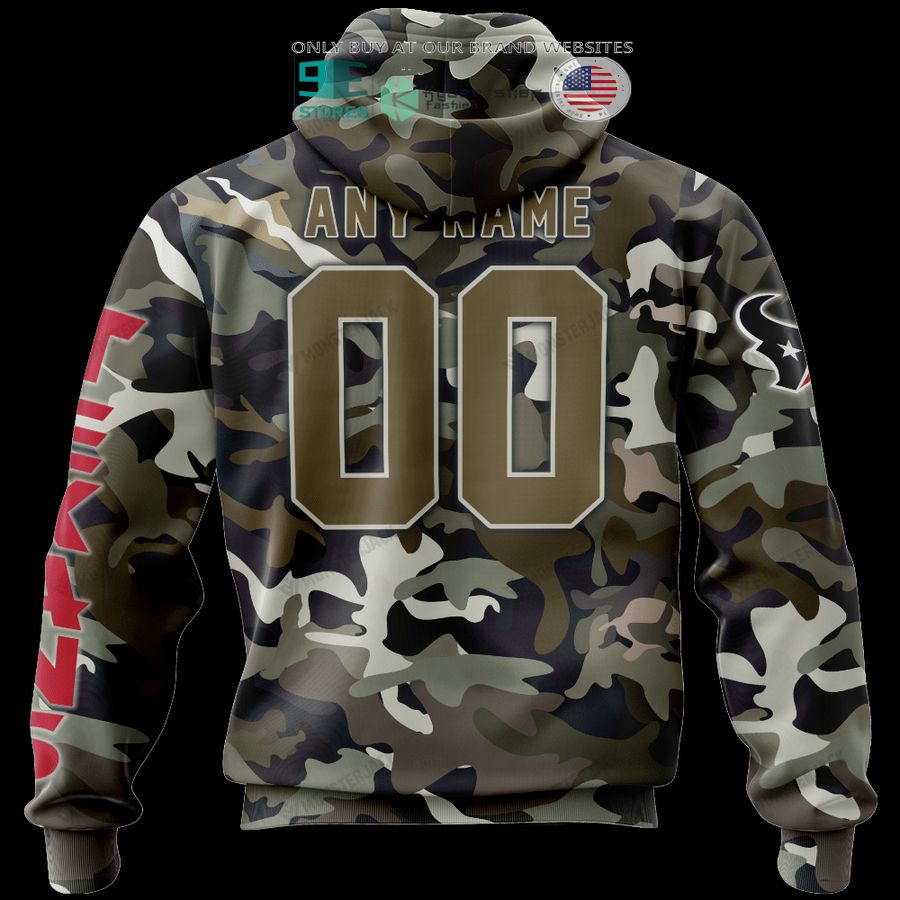 NEW Houston Texans Skull Camo Custom Name Hoodie, Shirt 7 personalized houston texans skull camo 3d shirt hoodie 7 48886