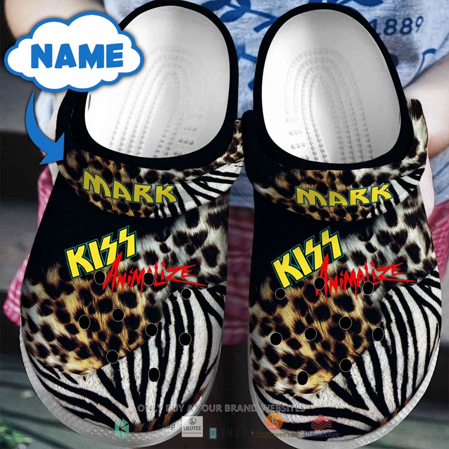 personalized kiss animalize crocband clog 1 1747
