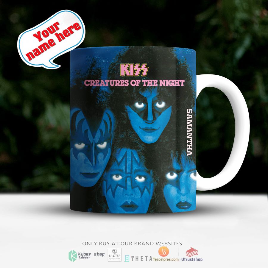 personalized kiss creatures of the night mug 1 48913