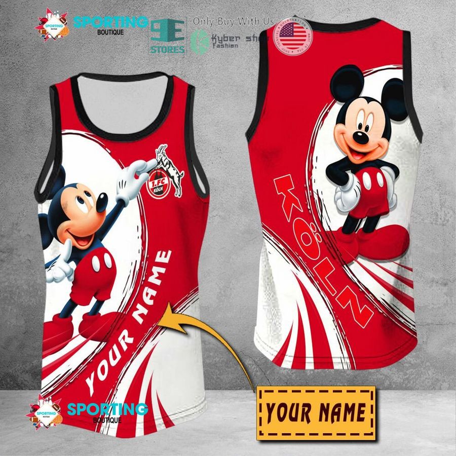 NEW Mickey mouse 1. FC Koln Custom Name Polo Shirt 9 personalized mickey mouse 1 fc koln 3d shirt hoodie 9 725