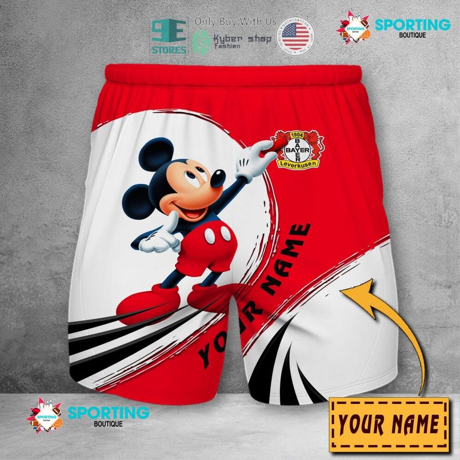NEW Mickey mouse Bayer 04 Leverkusen Custom Name Polo Shirt 10 personalized mickey mouse bayer 04 leverkusen 3d shirt hoodie 10 15865