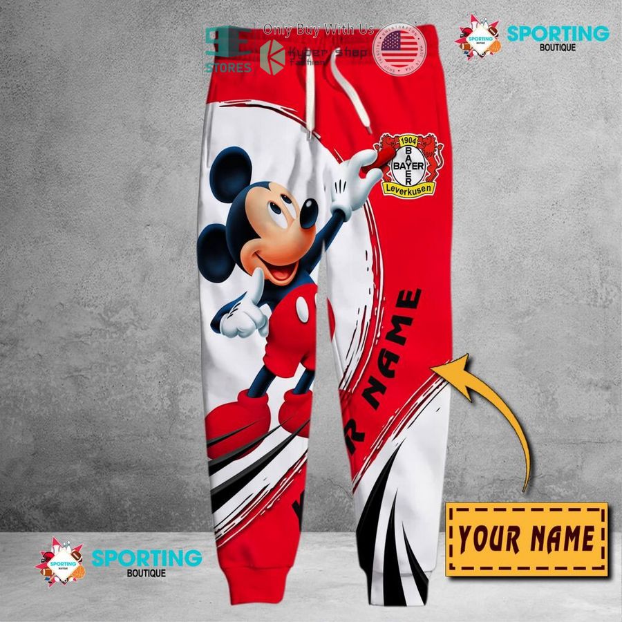 NEW Mickey mouse Bayer 04 Leverkusen Custom Name Polo Shirt 6 personalized mickey mouse bayer 04 leverkusen 3d shirt hoodie 6 36394