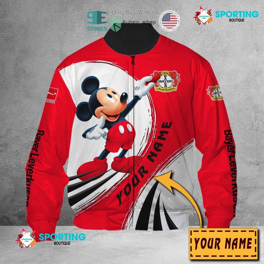 NEW Mickey mouse Bayer 04 Leverkusen Custom Name Polo Shirt 7 personalized mickey mouse bayer 04 leverkusen 3d shirt hoodie 7 1262