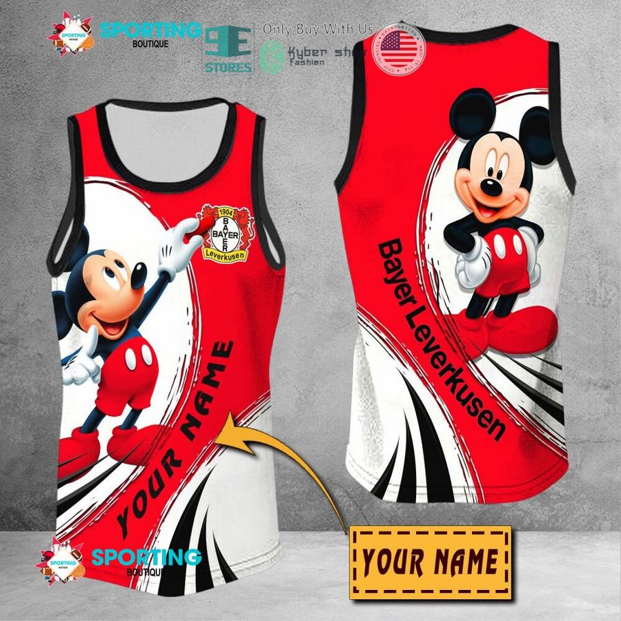 NEW Mickey mouse Bayer 04 Leverkusen Custom Name Polo Shirt 9 personalized mickey mouse bayer 04 leverkusen 3d shirt hoodie 9 97079