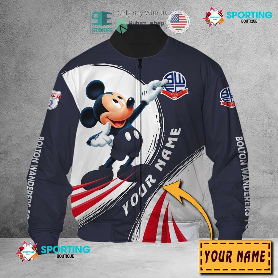 NEW Mickey mouse Bolton Wanderers Custom Name Polo Shirt 7 personalized mickey mouse bolton wanderers 3d shirt hoodie 7 30349