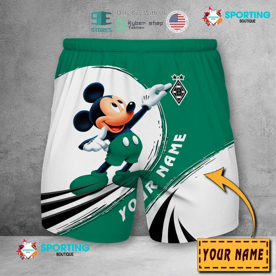 NEW Mickey mouse Borussia Monchengladbach Custom Name Polo Shirt 10 personalized mickey mouse borussia monchengladbach 3d shirt hoodie 10 42606