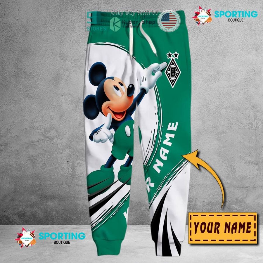 NEW Mickey mouse Borussia Monchengladbach Custom Name Polo Shirt 6 personalized mickey mouse borussia monchengladbach 3d shirt hoodie 6 83610