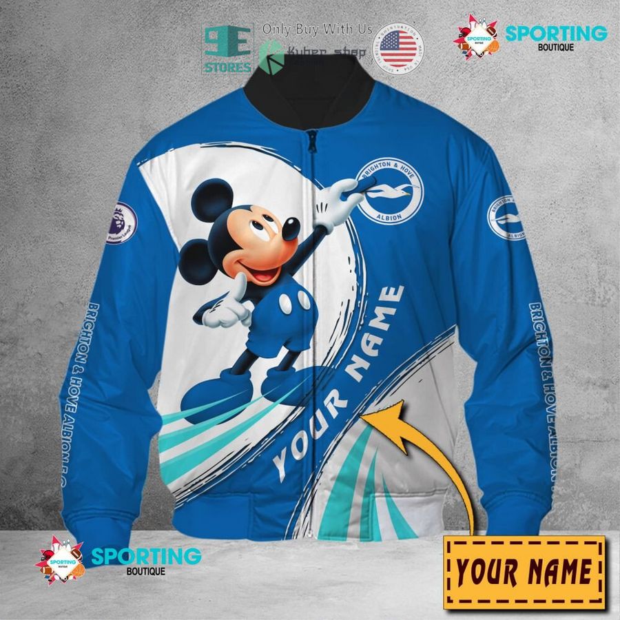 NEW Mickey mouse Brighton & Hove Albion F.C Custom Name Polo Shirt 7 personalized mickey mouse brighton hove albion f c 3d shirt hoodie 7 83288