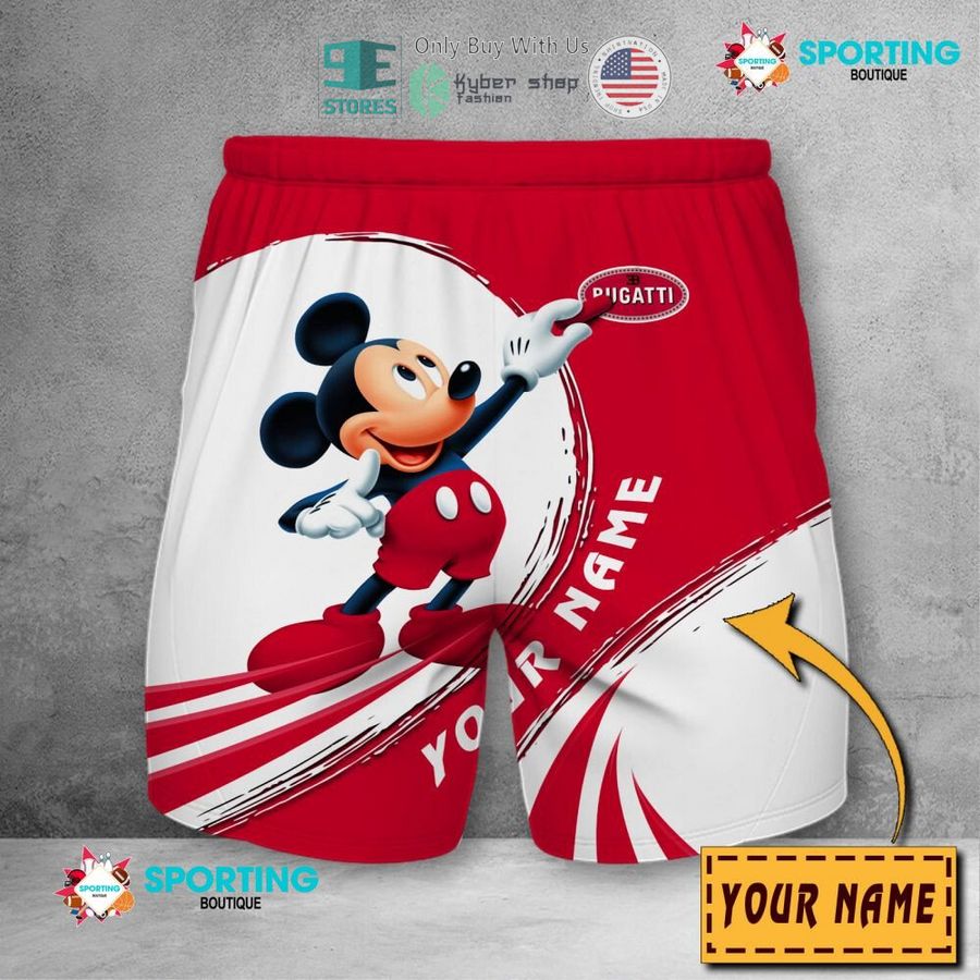 NEW Mickey mouse Bugatti Custom Name Polo Shirt 10 personalized mickey mouse bugatti 3d shirt hoodie 10 11587