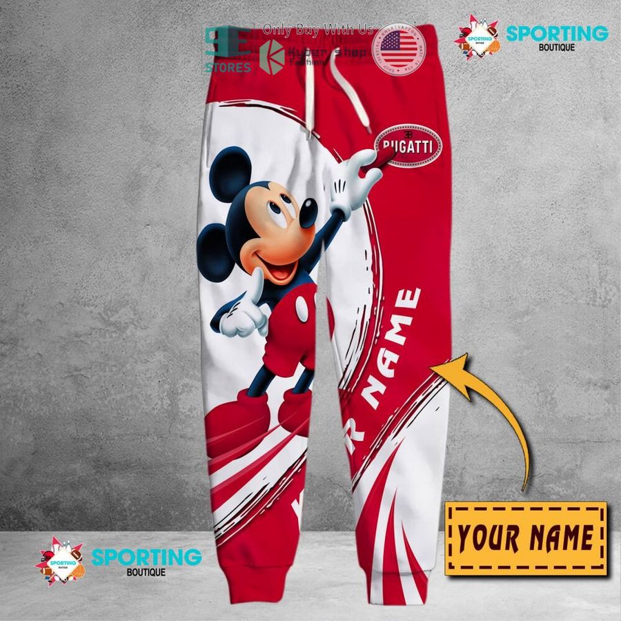 NEW Mickey mouse Bugatti Custom Name Polo Shirt 6 personalized mickey mouse bugatti 3d shirt hoodie 6 13353