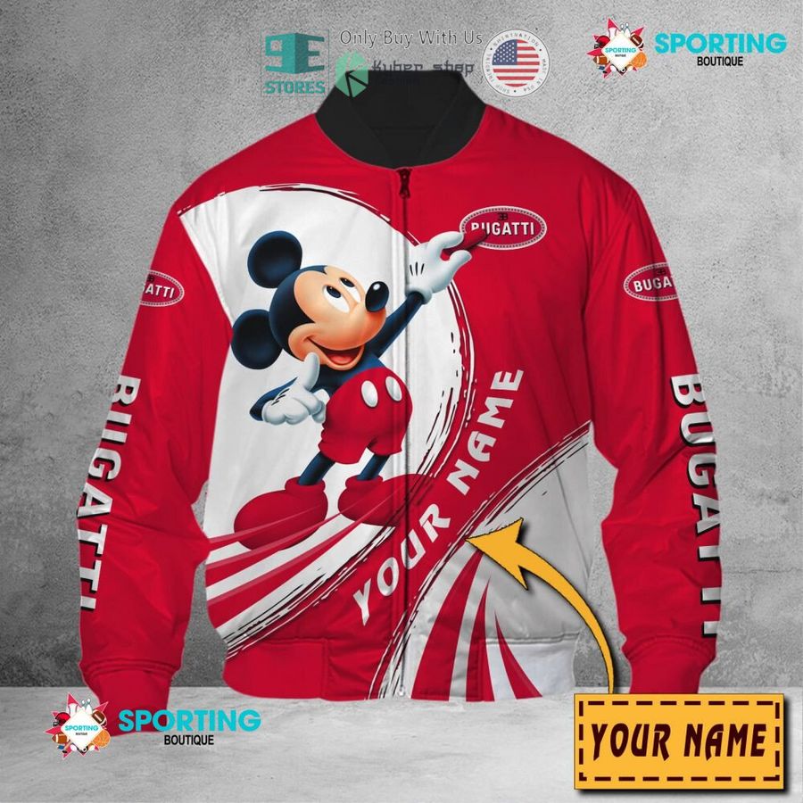 NEW Mickey mouse Bugatti Custom Name Polo Shirt 7 personalized mickey mouse bugatti 3d shirt hoodie 7 72581