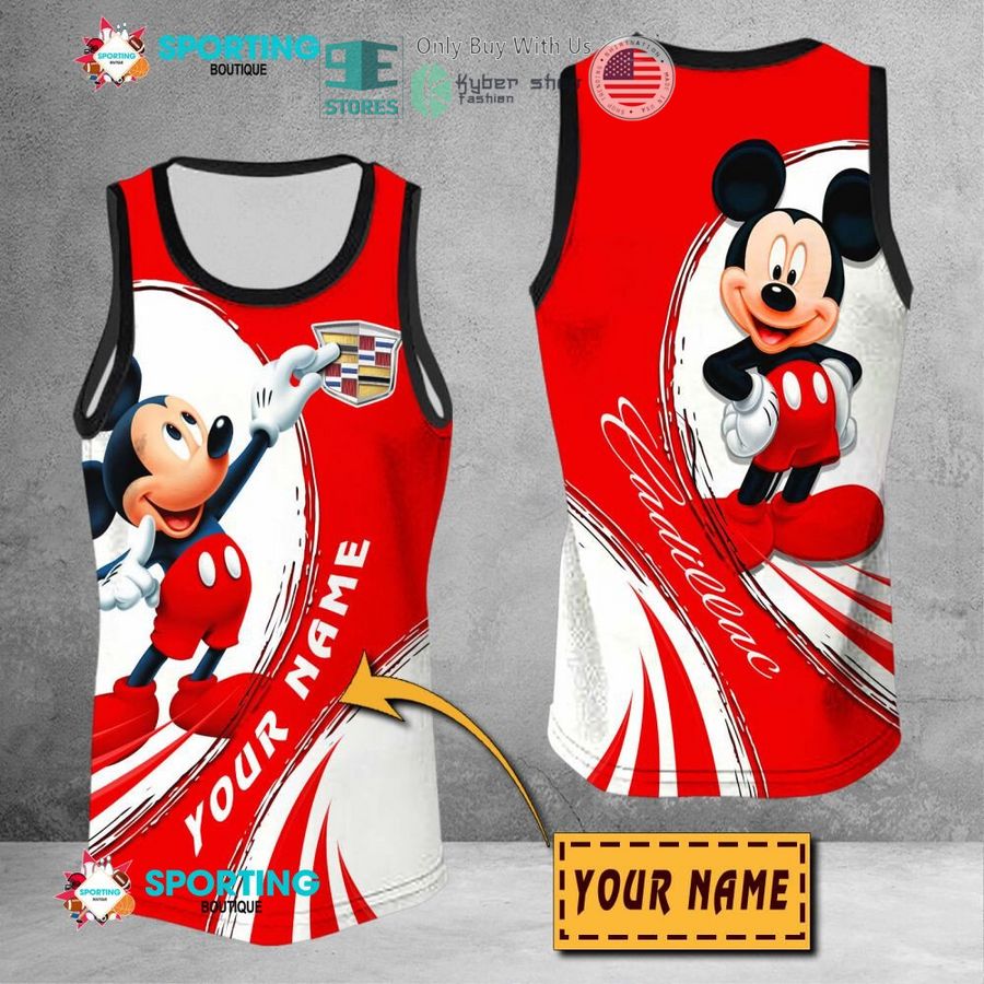 NEW Mickey mouse Cadilac Custom Name Polo Shirt 9 personalized mickey mouse cadilac 3d shirt hoodie 9 37425