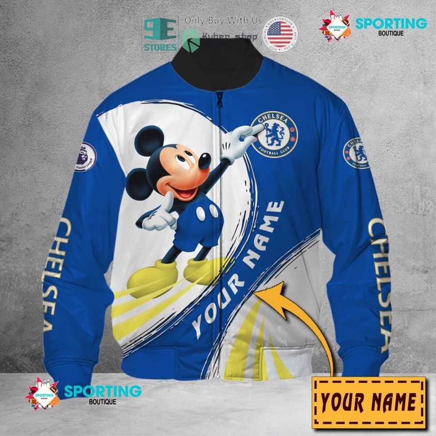 NEW Mickey mouse Chelsea F.C. Custom Name Polo Shirt 7 personalized mickey mouse chelsea f c 3d shirt hoodie 7 26290