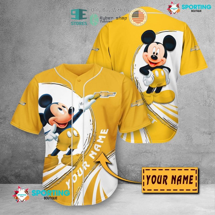 NEW Mickey mouse Chevrolet Custom Name Polo Shirt 11 personalized mickey mouse chevrolet 3d shirt hoodie 11 57968