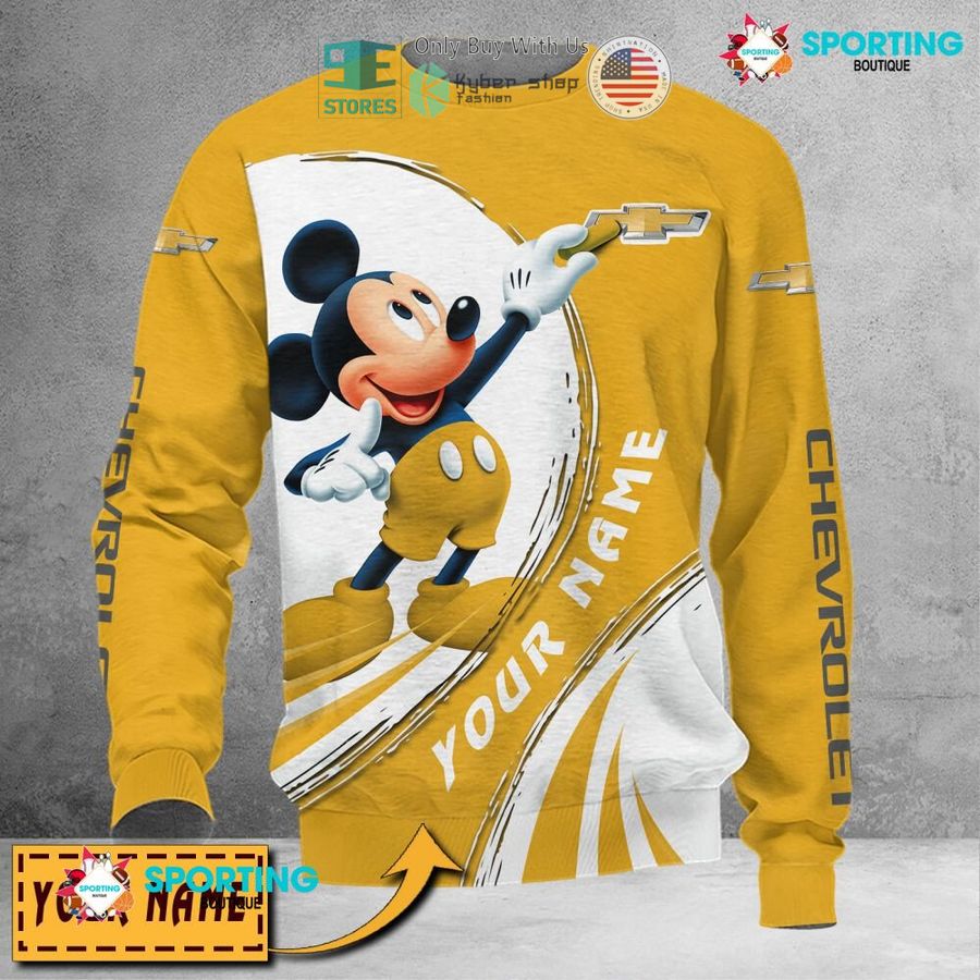 NEW Mickey mouse Chevrolet Custom Name Polo Shirt 5 personalized mickey mouse chevrolet 3d shirt hoodie 5 87666