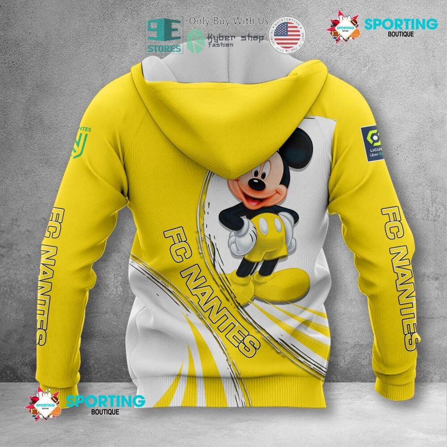 NEW Mickey mouse FC Nantes Custom Name Polo Shirt 3 personalized mickey mouse fc nantes 3d shirt hoodie 3 47498