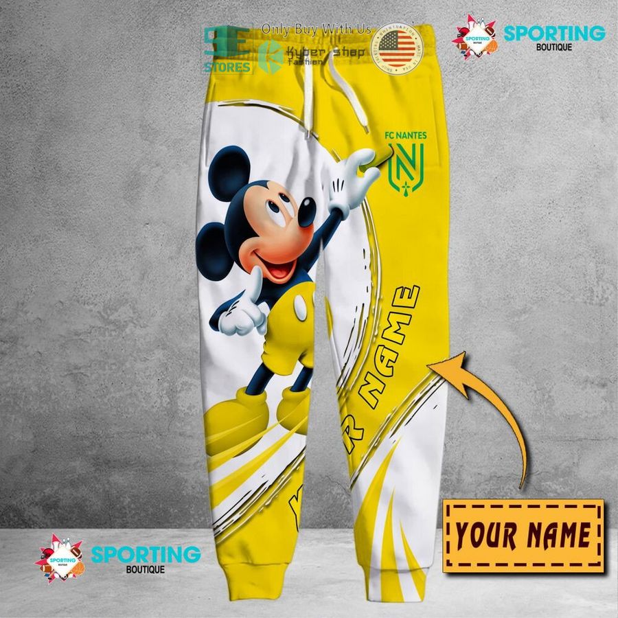 NEW Mickey mouse FC Nantes Custom Name Polo Shirt 6 personalized mickey mouse fc nantes 3d shirt hoodie 6 12170