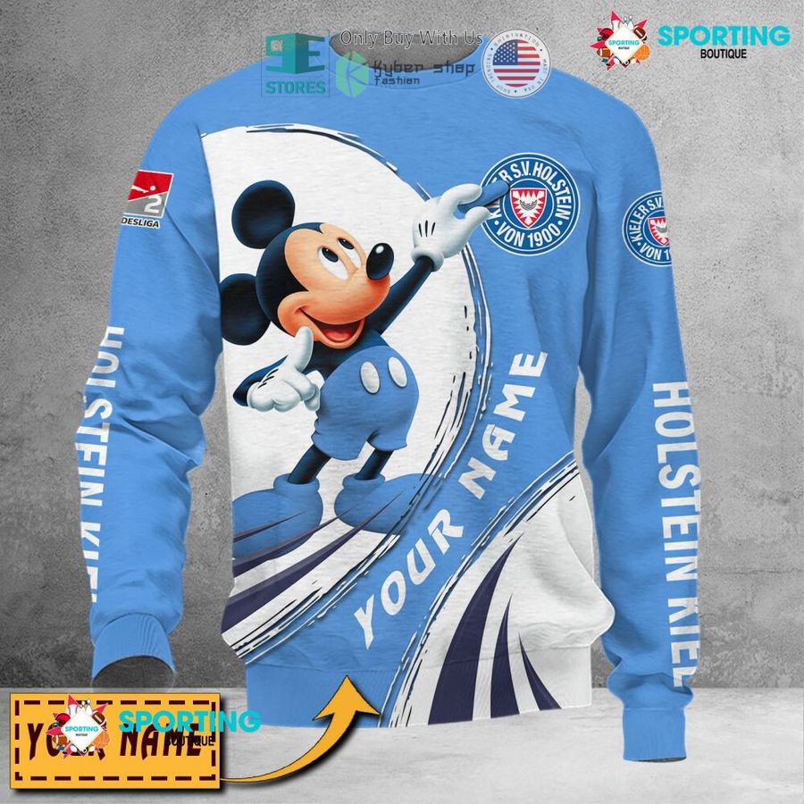 NEW Mickey mouse Holstein Kiel Custom Name Polo Shirt 5 personalized mickey mouse holstein kiel 3d shirt hoodie 5 54481
