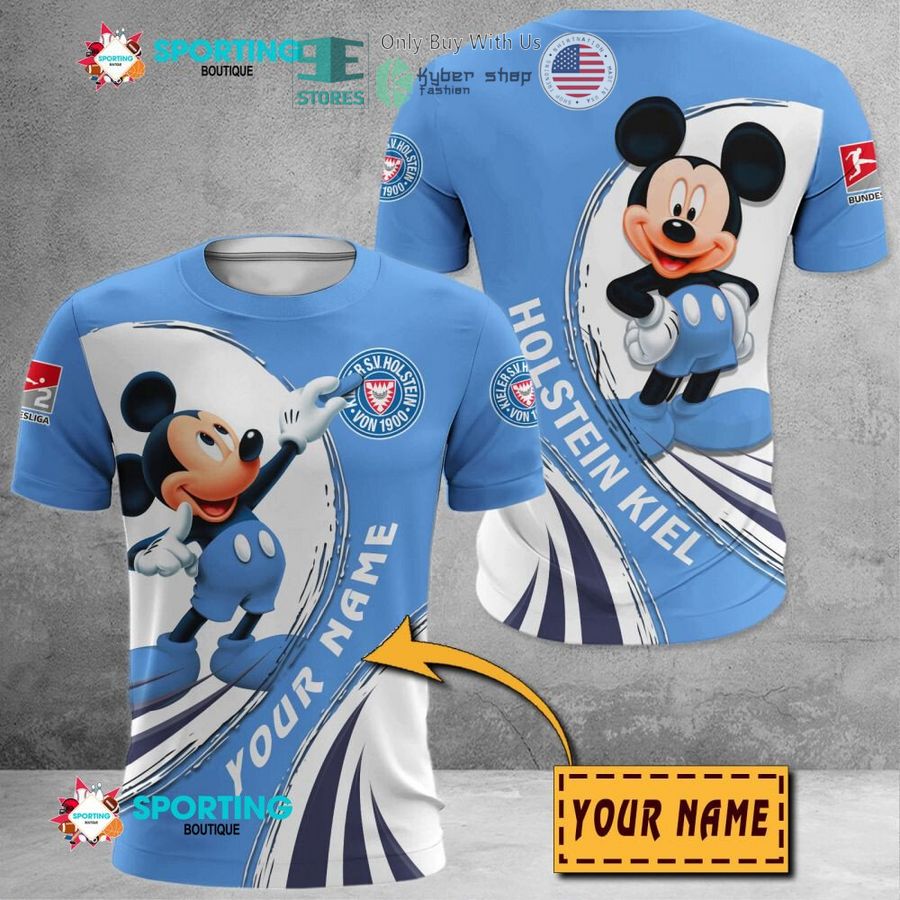 NEW Mickey mouse Holstein Kiel Custom Name Polo Shirt 8 personalized mickey mouse holstein kiel 3d shirt hoodie 8 24170
