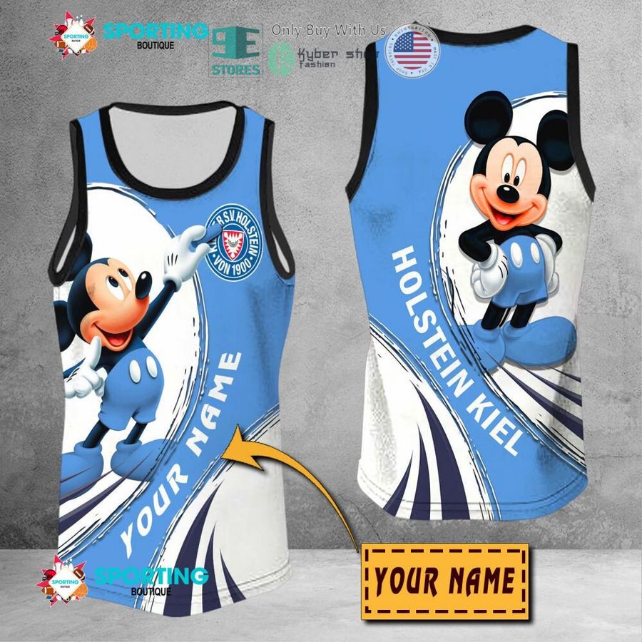NEW Mickey mouse Holstein Kiel Custom Name Polo Shirt 9 personalized mickey mouse holstein kiel 3d shirt hoodie 9 39517