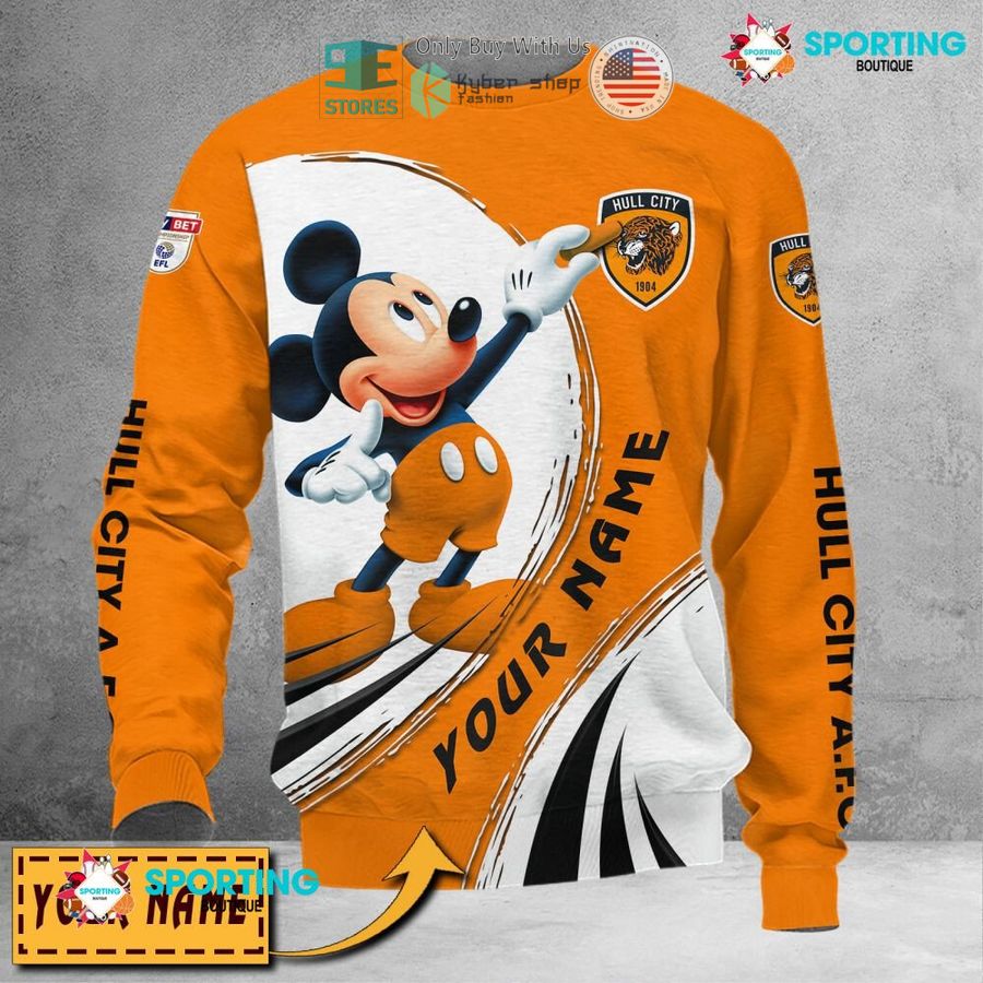 NEW Mickey mouse Hull City Custom Name Polo Shirt 5 personalized mickey mouse hull city 3d shirt hoodie 5 40710