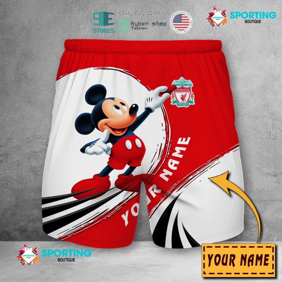 NEW Mickey mouse Liverpool F.C Custom Name Polo Shirt 10 personalized mickey mouse liverpool f c 3d shirt hoodie 10 63053