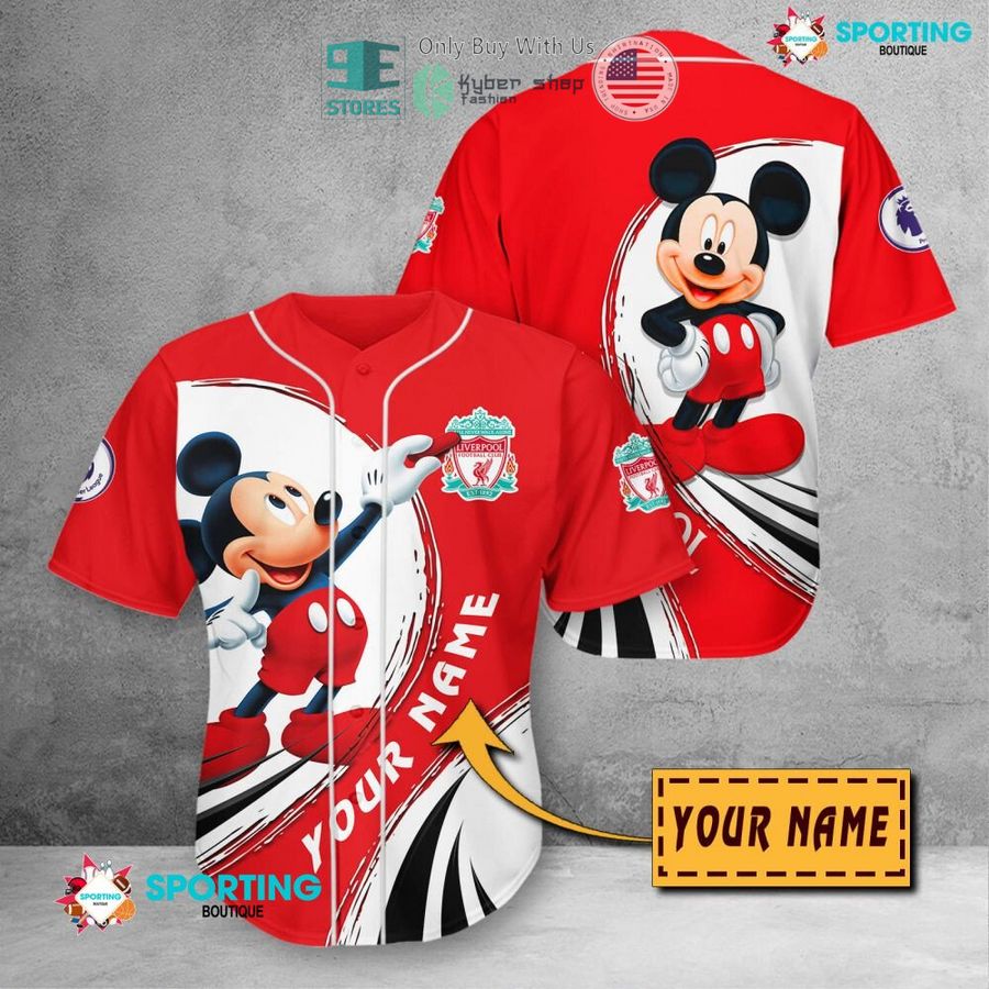 NEW Mickey mouse Liverpool F.C Custom Name Polo Shirt 11 personalized mickey mouse liverpool f c 3d shirt hoodie 11 73392