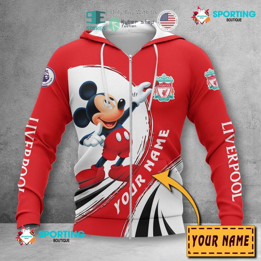 NEW Mickey mouse Liverpool F.C Custom Name Polo Shirt 4 personalized mickey mouse liverpool f c 3d shirt hoodie 4 88866