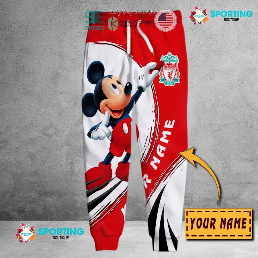 NEW Mickey mouse Liverpool F.C Custom Name Polo Shirt 6 personalized mickey mouse liverpool f c 3d shirt hoodie 6 96115