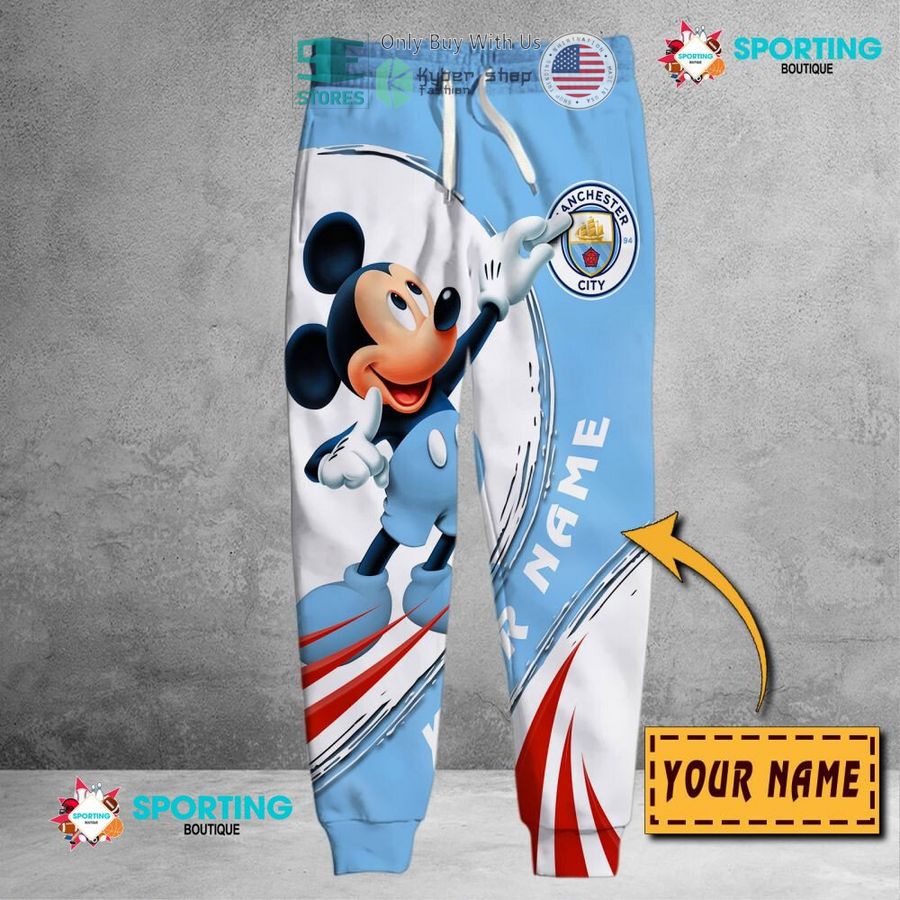 NEW Mickey mouse Manchester City F.C Custom Name Polo Shirt 6 personalized mickey mouse manchester city f c 3d shirt hoodie 6 11507