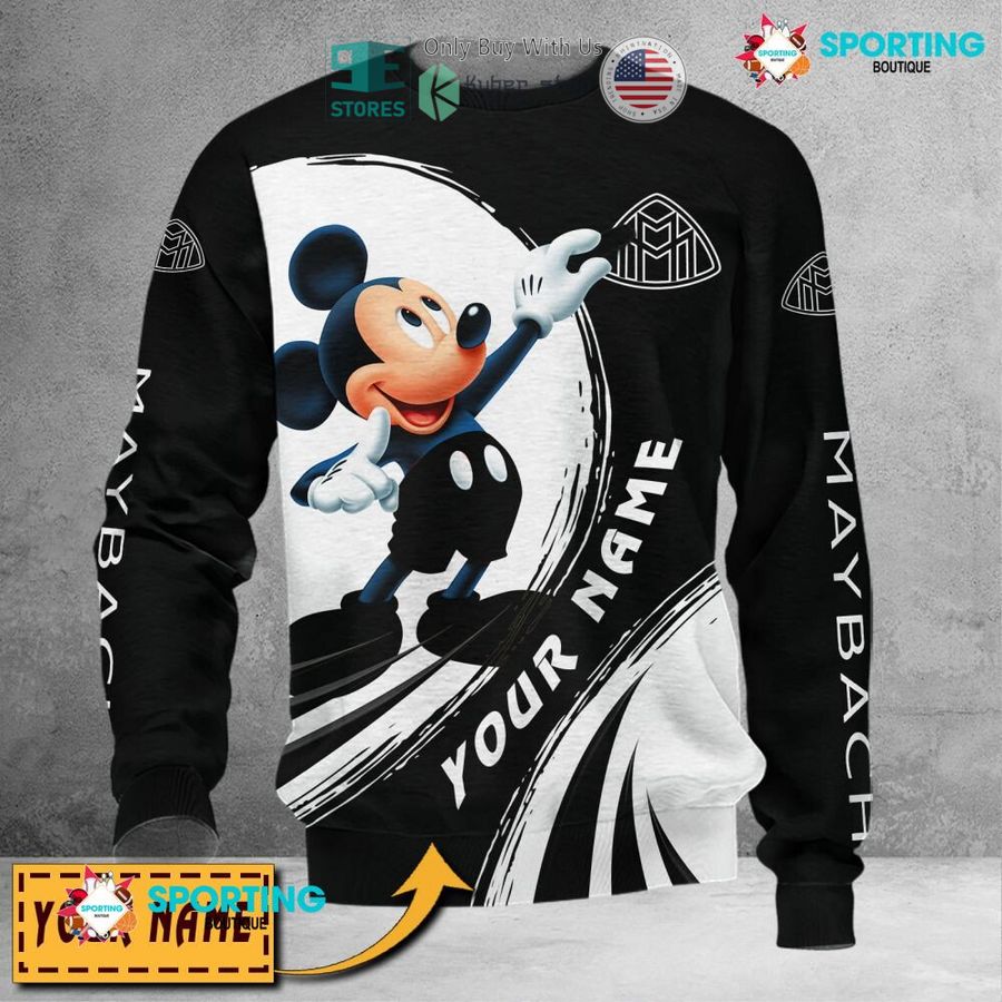 NEW Mickey mouse Maybach Custom Name Polo Shirt 5 personalized mickey mouse maybach 3d shirt hoodie 5 37840