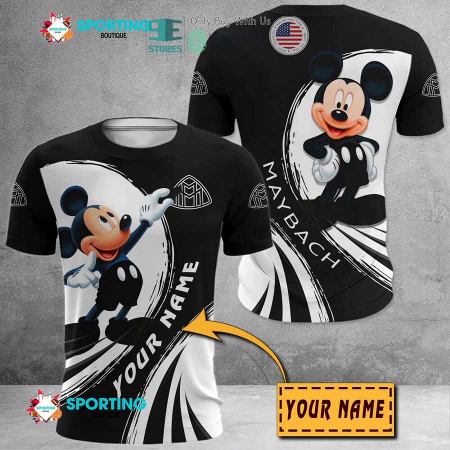 NEW Mickey mouse Maybach Custom Name Polo Shirt 8 personalized mickey mouse maybach 3d shirt hoodie 8 1879