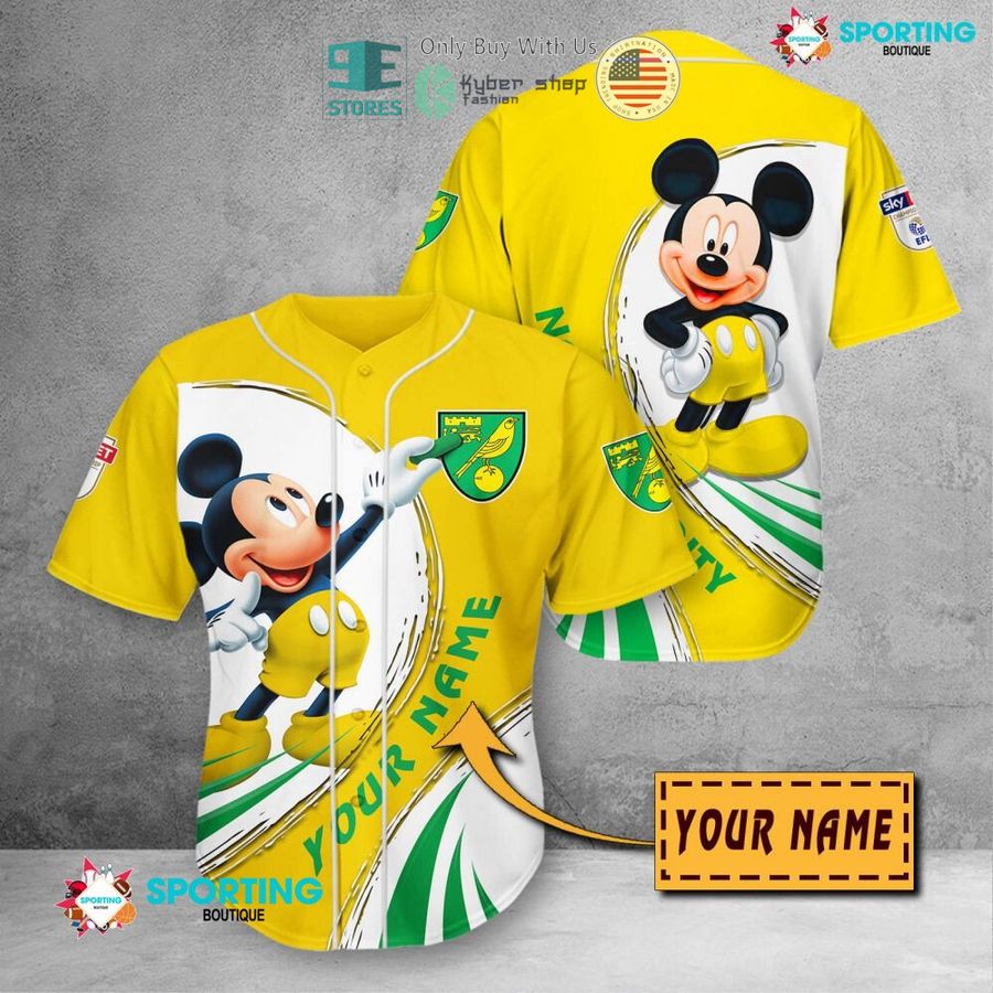 NEW Mickey mouse Norwich City logo Custom Name Polo Shirt 11 personalized mickey mouse norwich city logo 3d shirt hoodie 11 98154