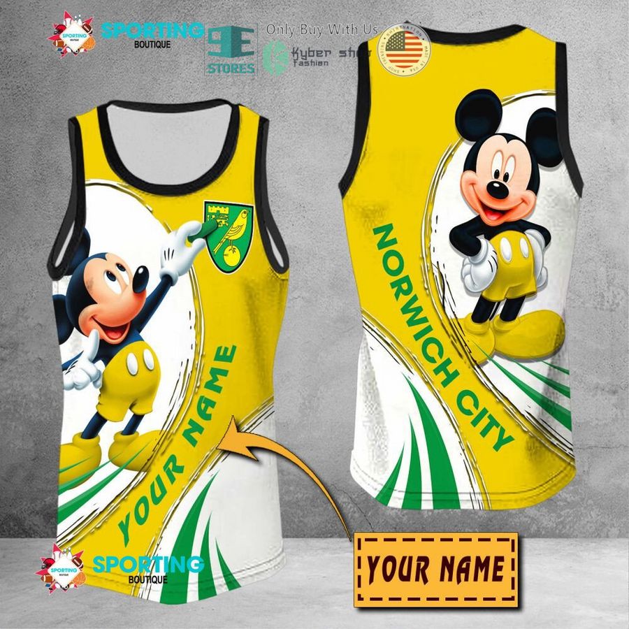 NEW Mickey mouse Norwich City logo Custom Name Polo Shirt 9 personalized mickey mouse norwich city logo 3d shirt hoodie 9 65124