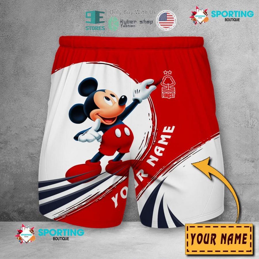 NEW Mickey mouse Nottingham Forest F.C Custom Name Polo Shirt 10 personalized mickey mouse nottingham forest f c 3d shirt hoodie 10 81901