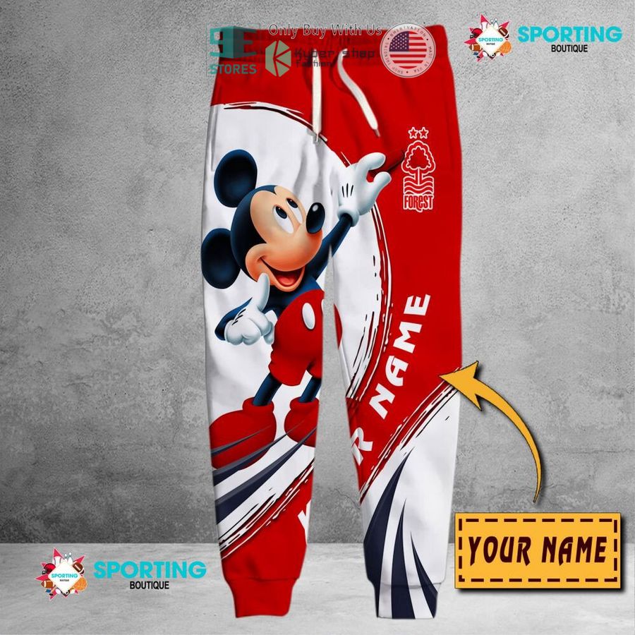 NEW Mickey mouse Nottingham Forest F.C Custom Name Polo Shirt 6 personalized mickey mouse nottingham forest f c 3d shirt hoodie 6 3730