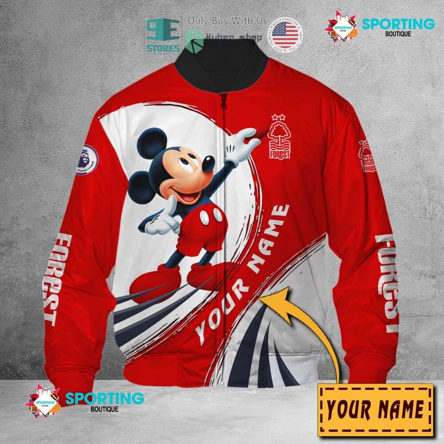 NEW Mickey mouse Nottingham Forest F.C Custom Name Polo Shirt 7 personalized mickey mouse nottingham forest f c 3d shirt hoodie 7 81187