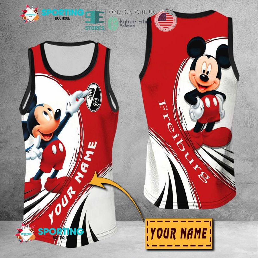 NEW Mickey mouse SC Freiburg Custom Name Polo Shirt 9 personalized mickey mouse sc freiburg 3d shirt hoodie 9 58891