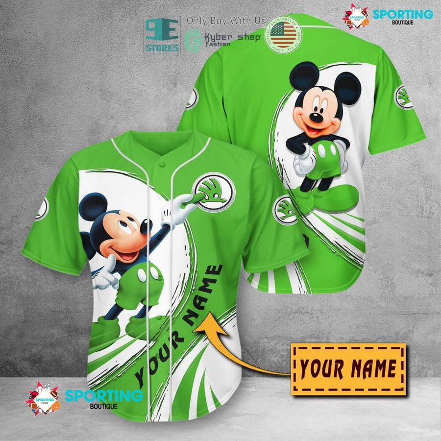 NEW Mickey mouse Skoda Custom Name Polo Shirt 11 personalized mickey mouse skoda 3d shirt hoodie 11 19632