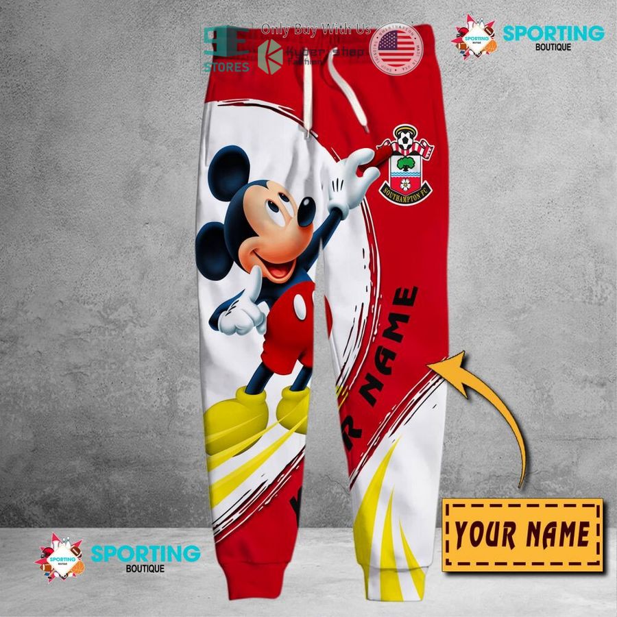 NEW Mickey mouse Southampton FC Custom Name Polo Shirt 6 personalized mickey mouse southampton fc 3d shirt hoodie 6 71691