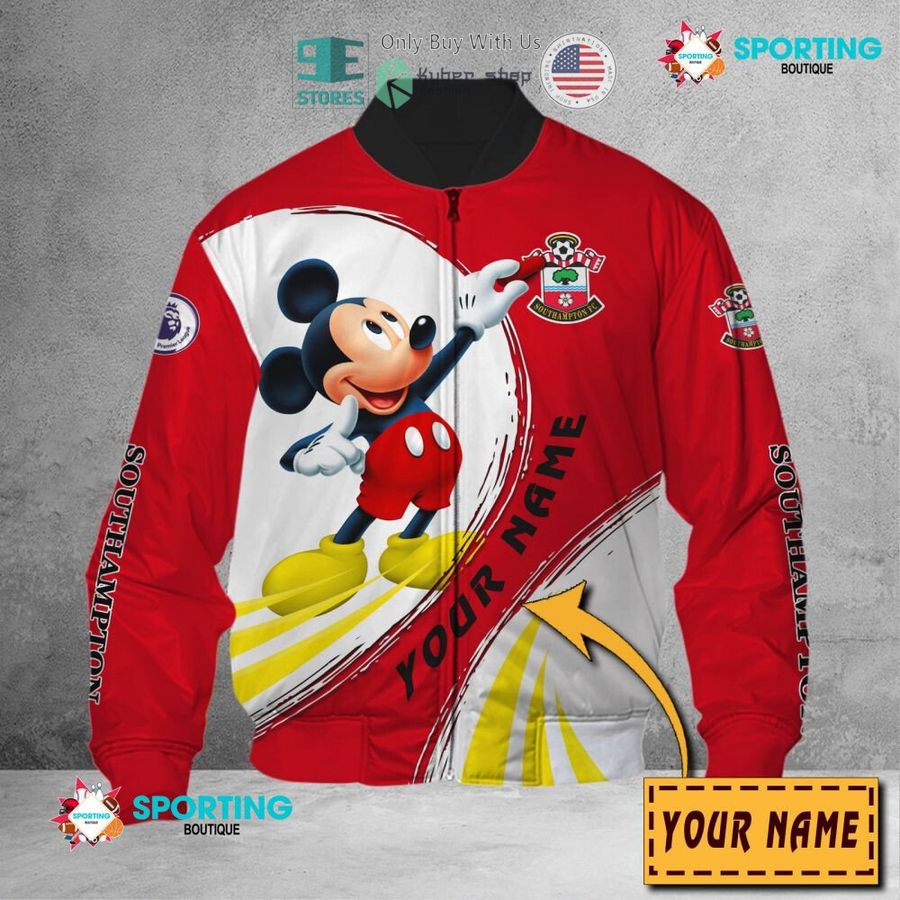 NEW Mickey mouse Southampton FC Custom Name Polo Shirt 7 personalized mickey mouse southampton fc 3d shirt hoodie 7 32898