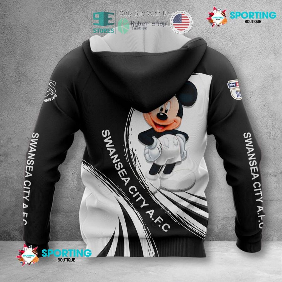 NEW Mickey mouse Swansea City A.F.C Custom Name Polo Shirt 3 personalized mickey mouse swansea city a f c 3d shirt hoodie 3 72335