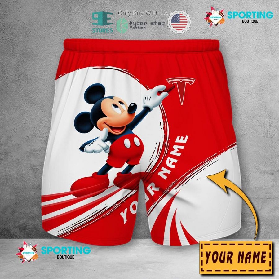 NEW Mickey mouse Tesla Custom Name Polo Shirt 10 personalized mickey mouse tesla 3d shirt hoodie 10 25930