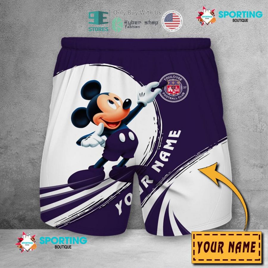 NEW Mickey mouse Toulouse Football Club Custom Name Polo Shirt 10 personalized mickey mouse toulouse football club 3d shirt hoodie 10 4413