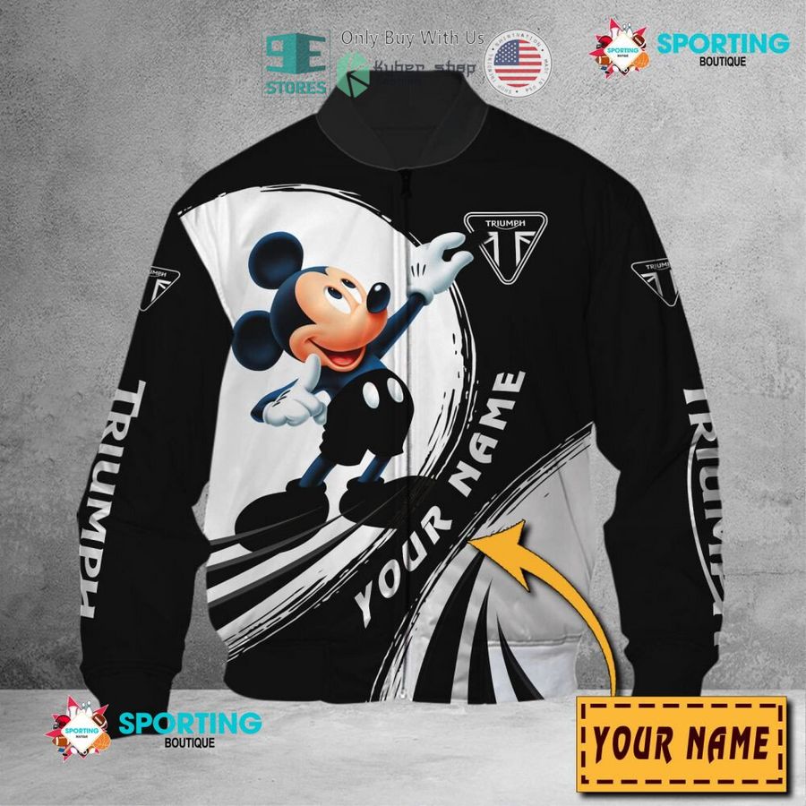 NEW Mickey mouse Triumph Motorcycles Custom Name Polo Shirt 7 personalized mickey mouse triumph motorcycles 3d shirt hoodie 7 96085