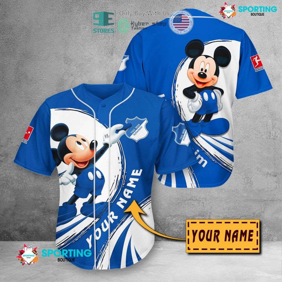 NEW Mickey mouse TSG Hoffenheim Custom Name Polo Shirt 11 personalized mickey mouse tsg hoffenheim 3d shirt hoodie 11 60933