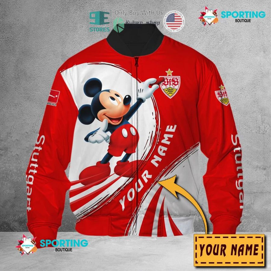 NEW Mickey mouse VfB Stuttgart Custom Name Polo Shirt 7 personalized mickey mouse vfb stuttgart 3d shirt hoodie 7 17962