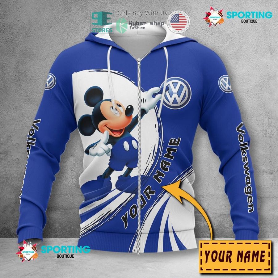 NEW Mickey mouse Volkswagen Custom Name Polo Shirt 4 personalized mickey mouse volkswagen 3d shirt hoodie 4 1359